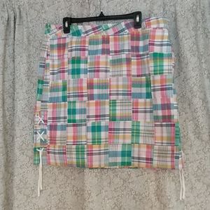 Talbots Patchwork Skirt
